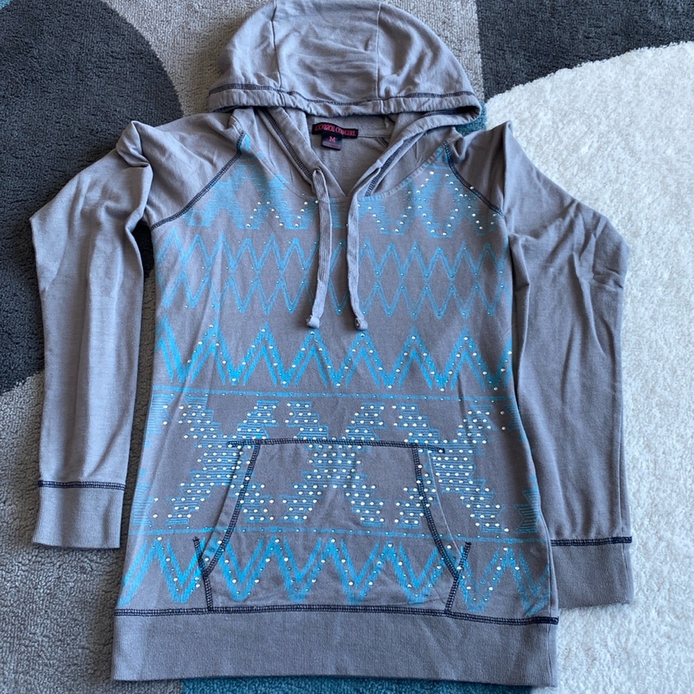 Rock and Roll Cowgirl hoodie M
